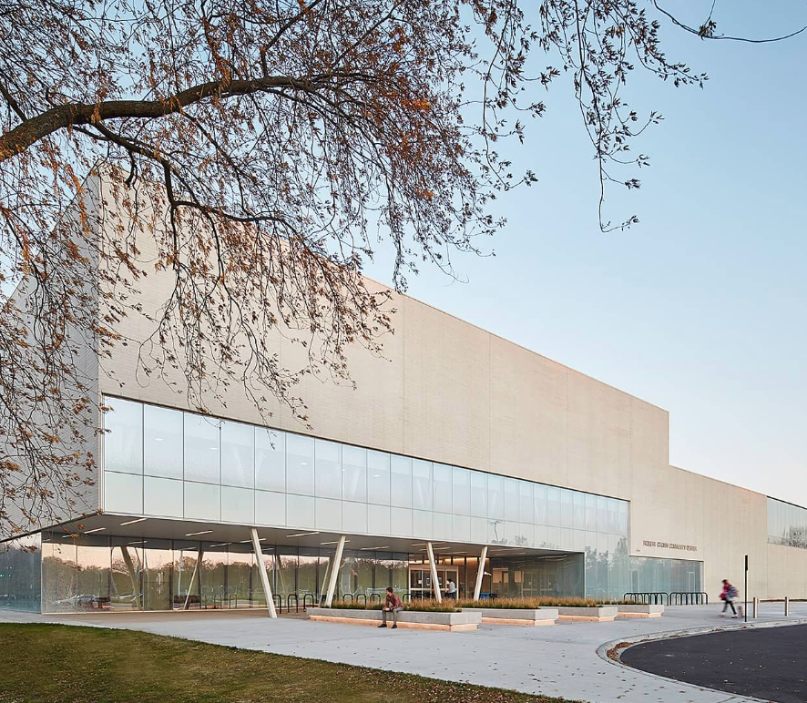 outside image of of robert crown community center