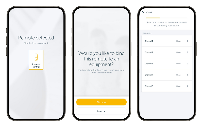 Guided remote control channel setup