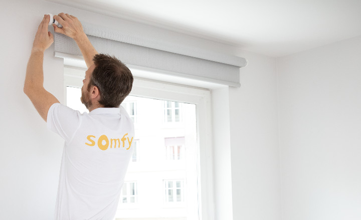 wirefree motors for blinds and curtains somfy